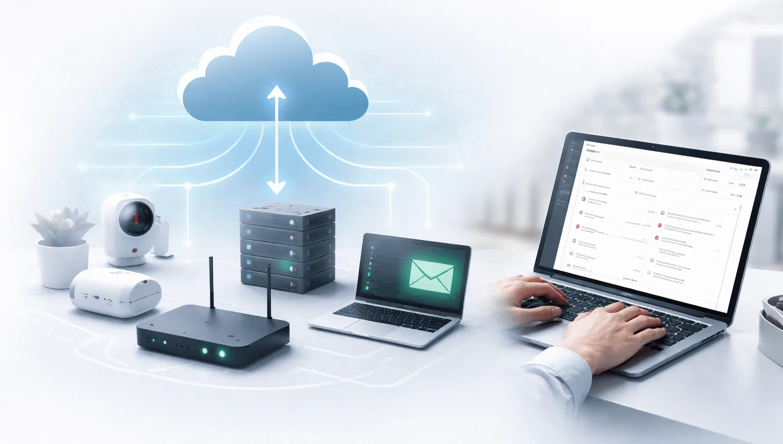 Kestretec network discovery and device management dashboard