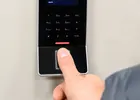 Show photo 9: Paznic reader showing a refused access attempt while a finger is on the sensor